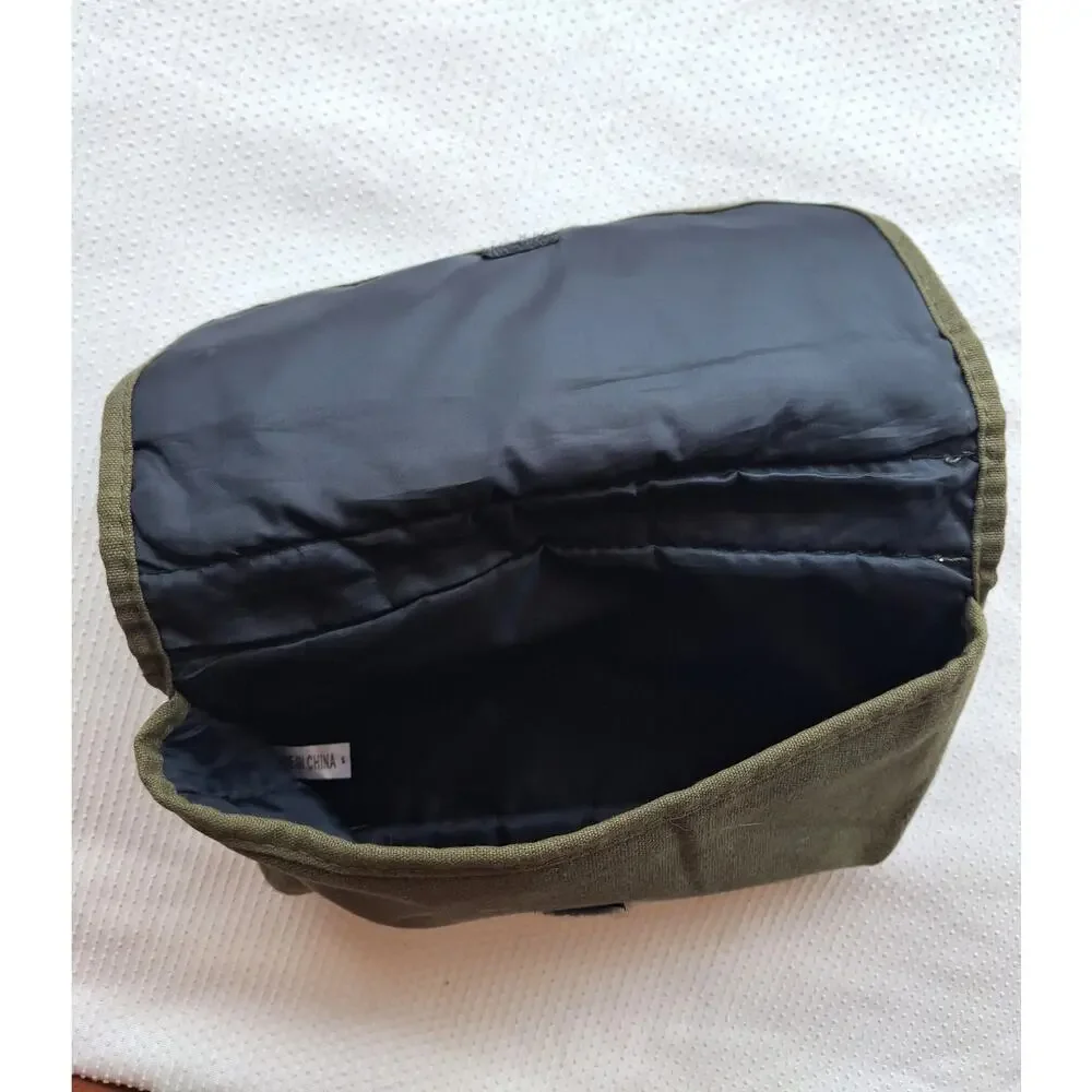 OEM Jeep Owners Manual Case Holder Pouch Only Canvas Army Green Glove Box Bag
